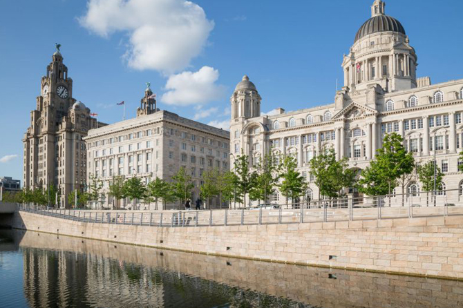 Liverpool waterfront architecture